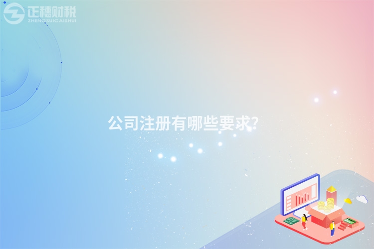 公司注冊有哪些要求？