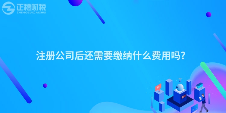 注冊公司后還需要繳納什么費用嗎？