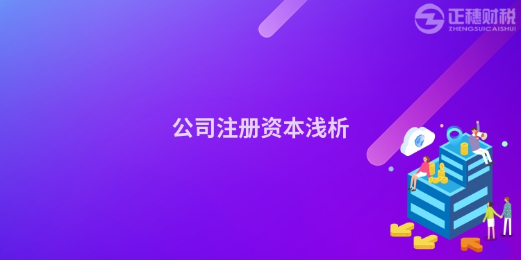 公司注冊資本淺析