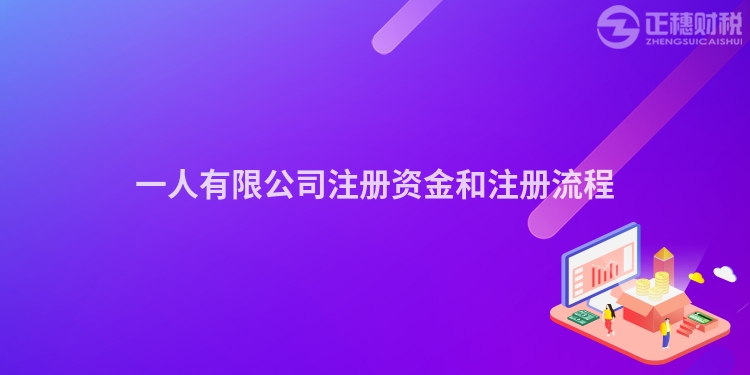 一人有限公司注冊資金和注冊流程