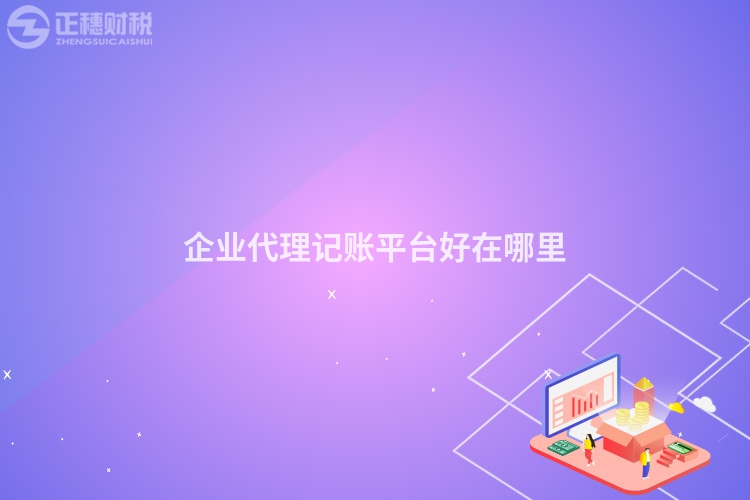 企業代理記賬平臺好在哪里