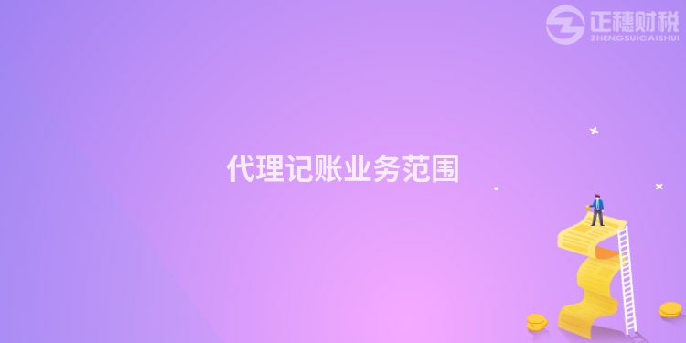 代理記賬業務范圍
