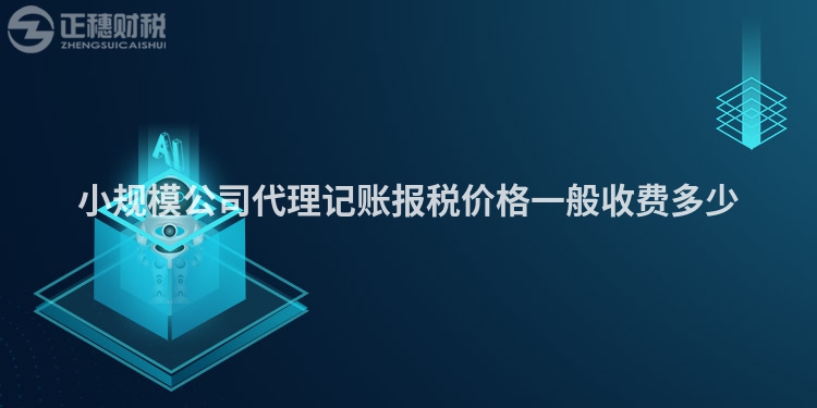 小規模公司代理記賬報稅價格一般收費多少