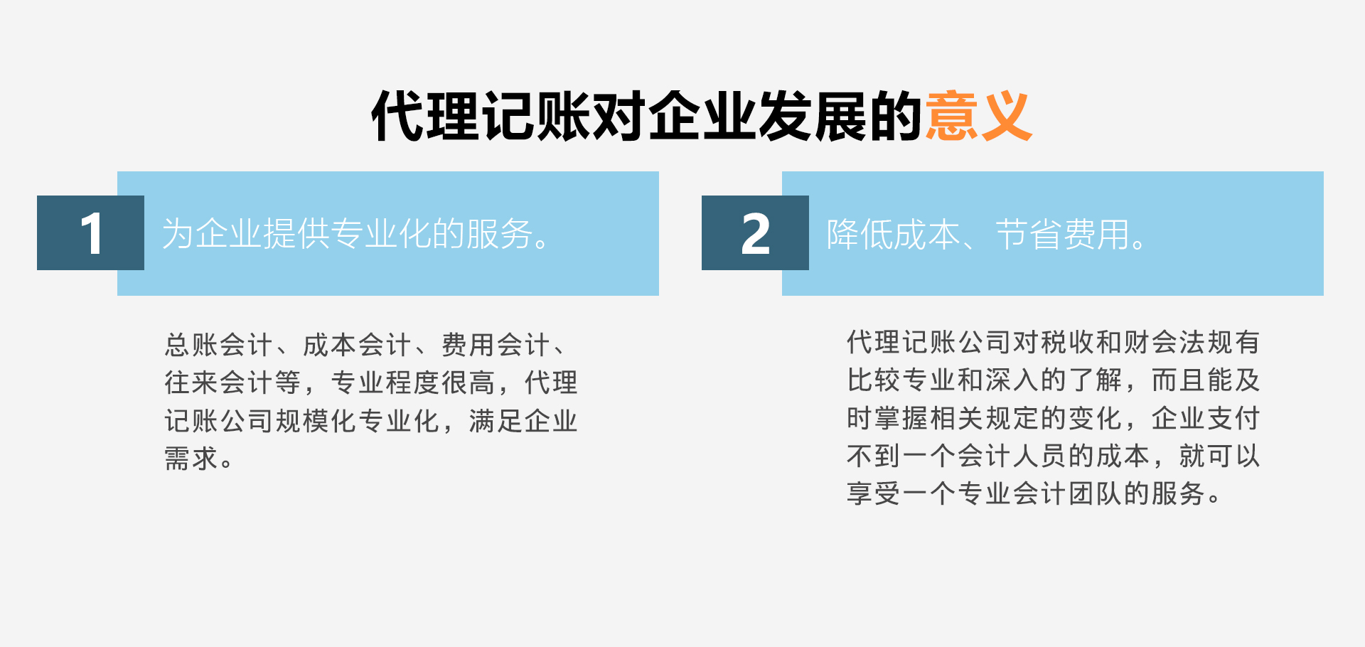 2021年小規模企業代理記賬