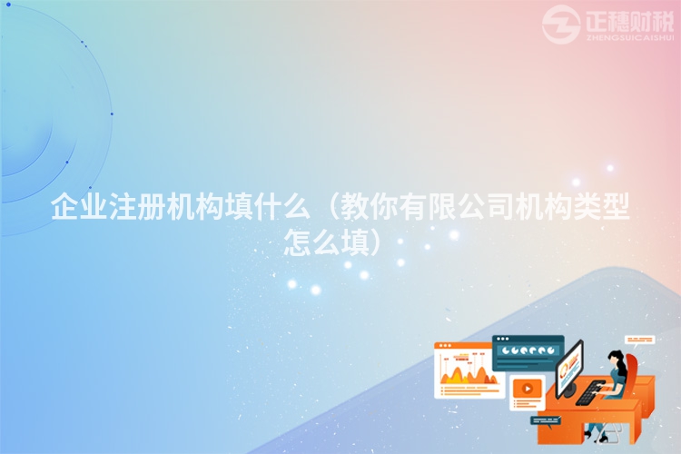 企業(yè)注冊機(jī)構(gòu)填什么(教你有限公司機(jī)構(gòu)類型怎么填)