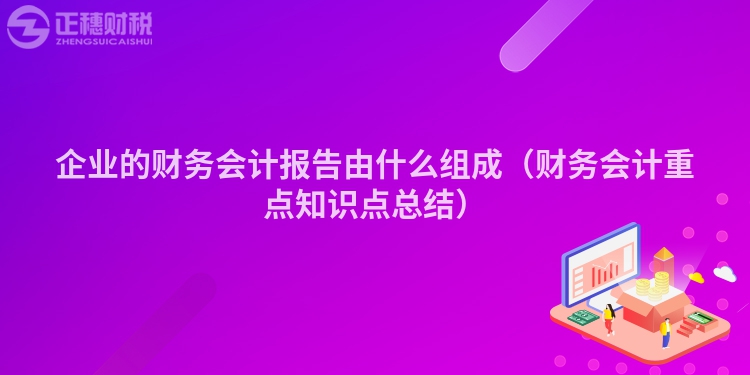 企業的財務會計報告由什么組成（財務會計重點知識點總結）