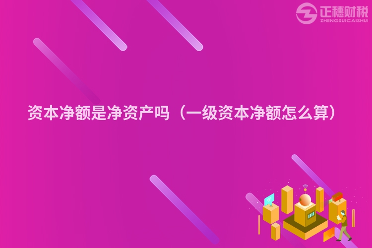 資本凈額是凈資產嗎（一級資本凈額怎么算）