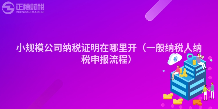 小規(guī)模公司納稅證明在哪里開(kāi)（一般納稅人納稅申報(bào)流程）