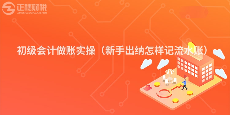 初級會計做賬實操（新手出納怎樣記流水賬）