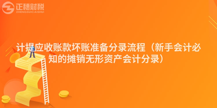 計(jì)提應(yīng)收賬款壞賬準(zhǔn)備分錄流程(新手會計(jì)必知的攤銷無形資產(chǎn)會計(jì)分錄)